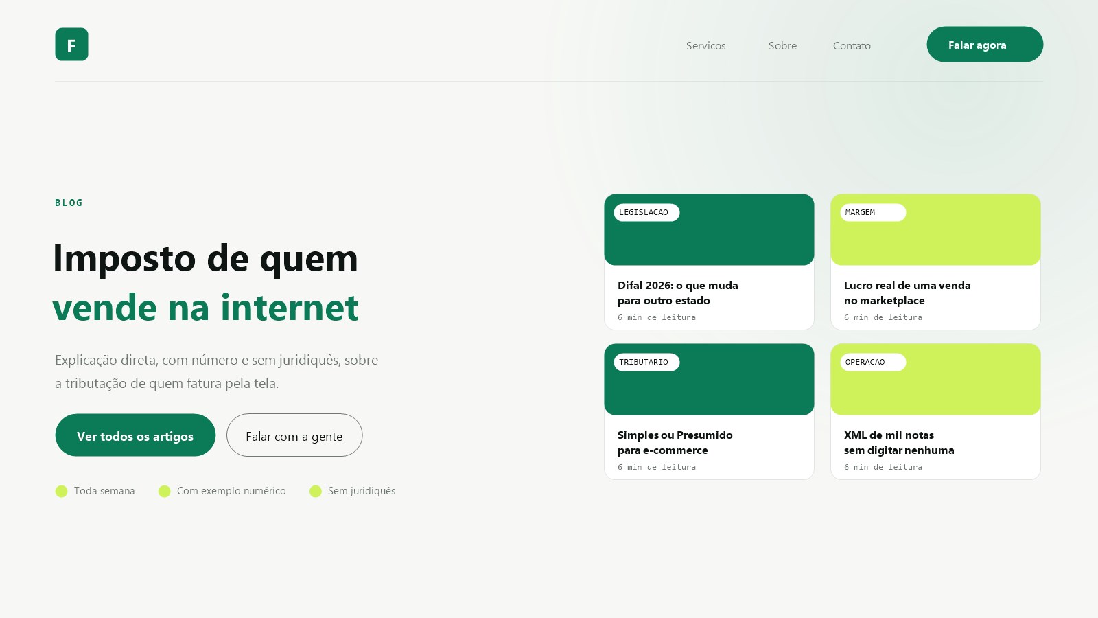 Blog da Fluxo Contábil